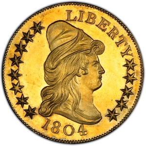 Obverse of 1804 Eagle